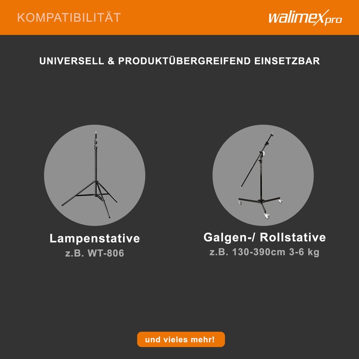 Image du produit Walimex Poids 4,4 kg pour les cannes et les supports de perche (Poids)