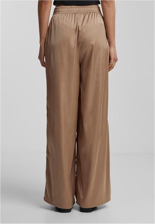 Image du produit Urban Classics Ladies Satin Wide Leg Pants (4XL)