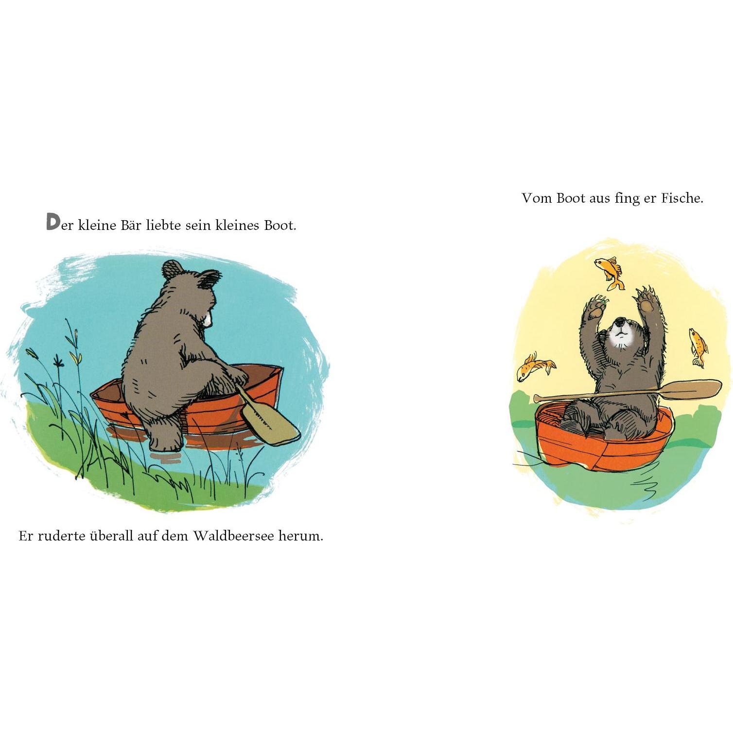 Thumbnail - Der kleine Bär und sein kleines Boot, Kinderbücher von Eve Bunting, Nancy Carpenter
