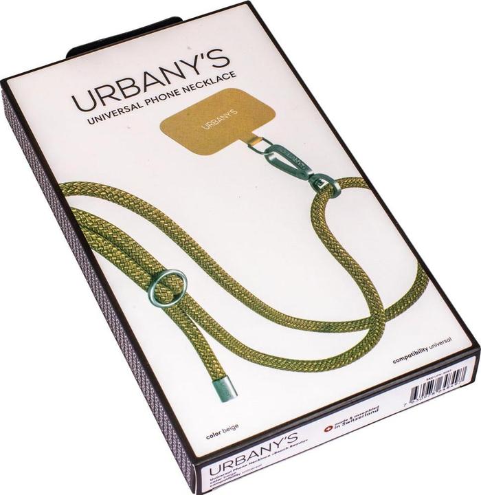 Actual product image Urbany's Univ. necklace with insert card