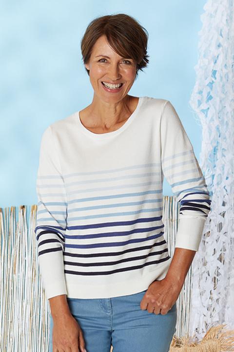 Produktbild NoName Damen Streifenpullover (XXL)