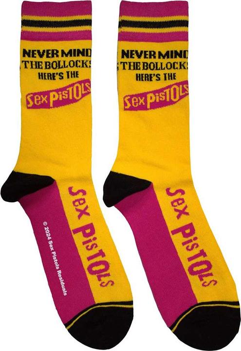 Immagine prodotto Never Mind The Bollocks Calzini A Strisce Adulto Unisex (40.5 - 45.5)