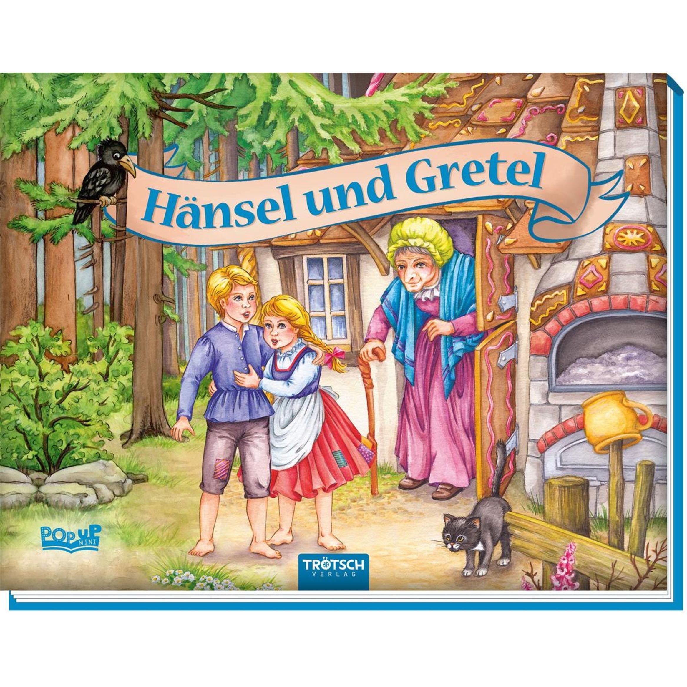 Mini Pop up Buch Hänsel und Gretel, Libro per bambini di Trötsch Verlag GmbH & Co KG