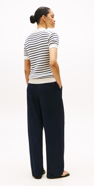 Produktbild Tommy Hilfiger Kabelpullover mit Knopfleiste (XS)