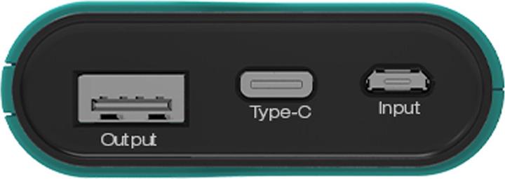 Actual product image RealPower PB-7500C Powerbank USB-C In/Out, Micro USB In, USB Out and... (7500 mAh, 27 Wh)