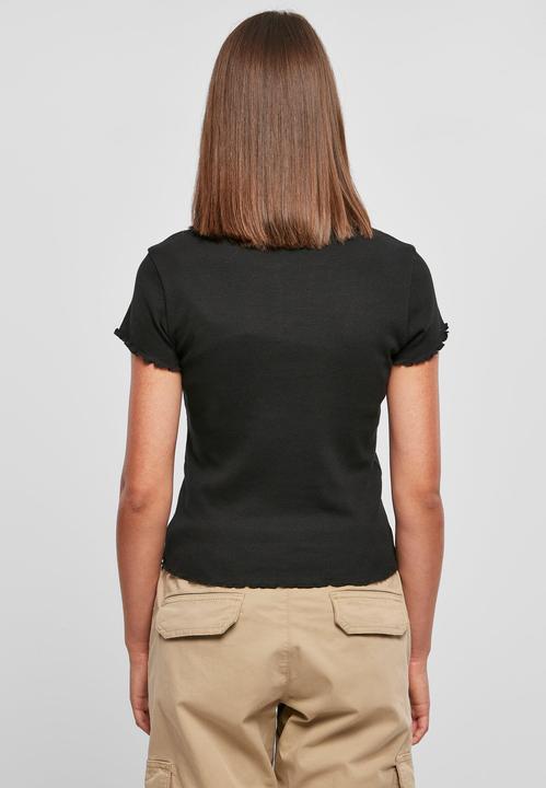 Actual product image Urban Classics Ladies Rib Polo Tee (3XL)