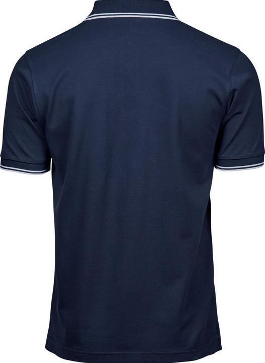 Image du produit Tee Jays - Polo motif/style à rayures LUXURY - Homme (XL)