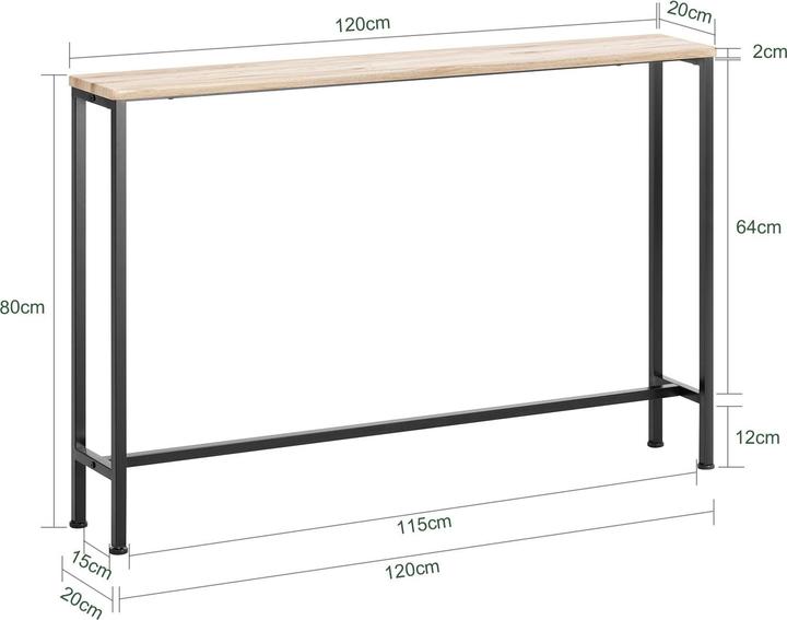 Produktbild SoBuy Jayden (120 x 80 x 20 cm)