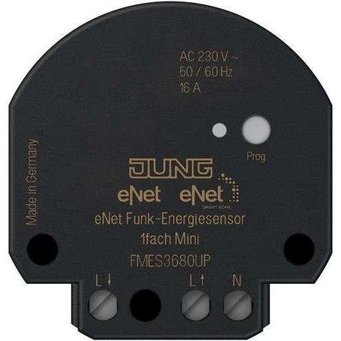 JUNG, Zubehör Schalterprogramm, Funk-Energiesensor UP, 1-kanalig, mini FMES3680UP