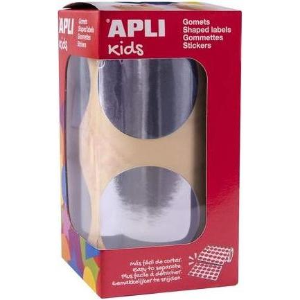 Apli Kinderrolle mit 354 runden Gummis 45mm Metallic Silber (49335922)