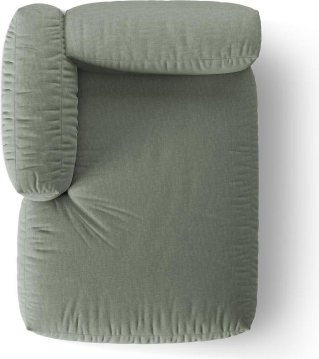 Image du produit Micadoni Chaise longue modulable gauche, "Martina", 1 Place, 176x123x75 Fabriqué en Europe (Recamière)