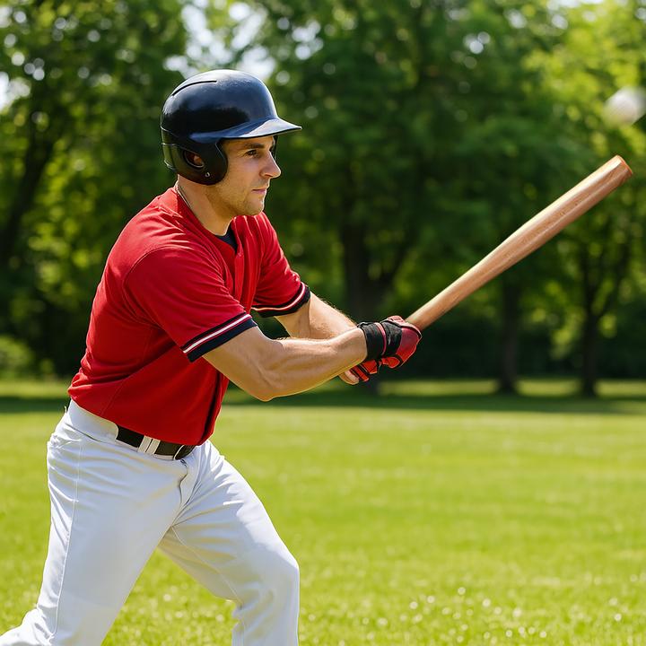 Produktbild Relaxdays Baseballschläger Holz 34" (34")