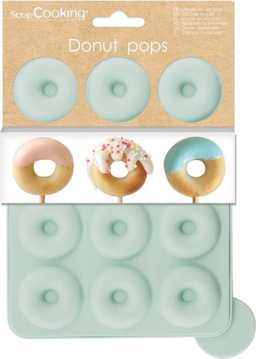 Actual product image ScrapCooking Silikon Backform für 12 Mini-Donuts