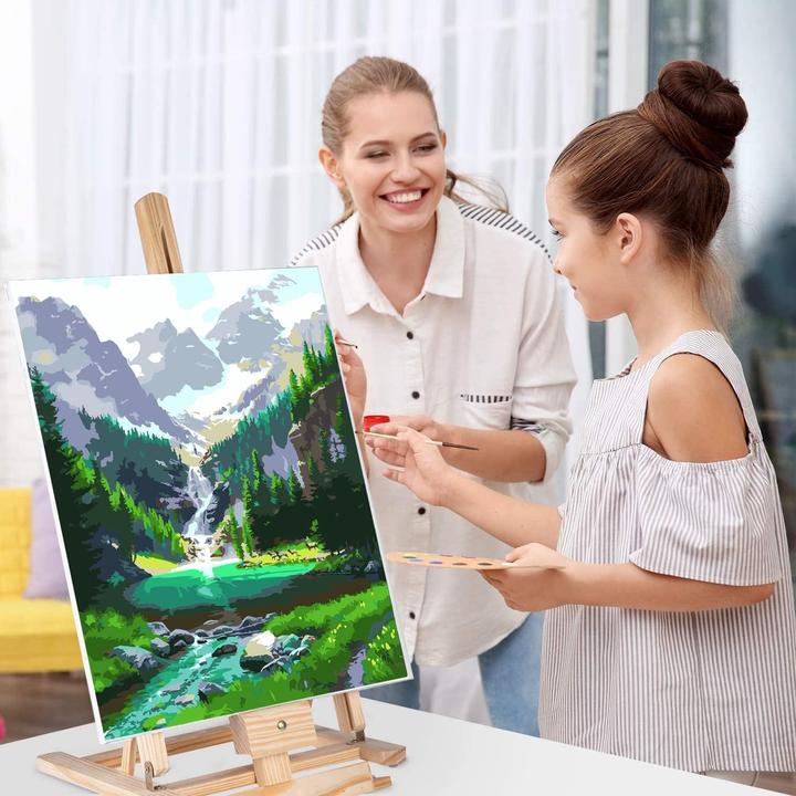 Image du produit Generic Peinture par numéros - Ensemble de paysages