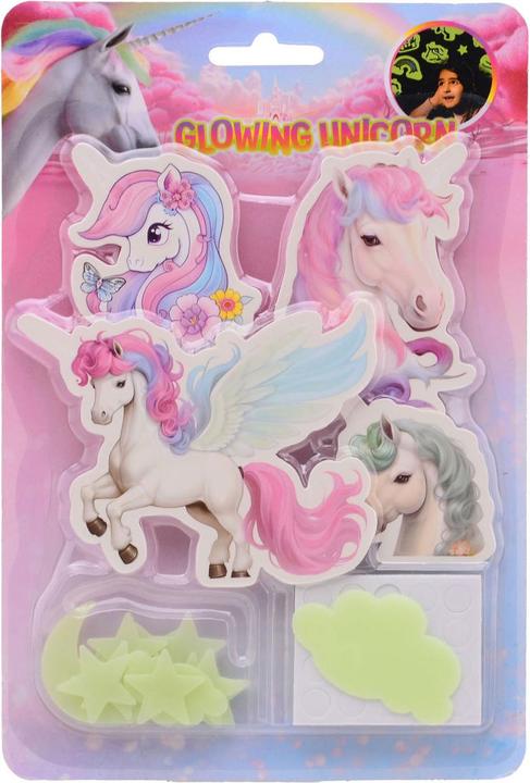 Produktbild Johntoy Im Dunkeln leuchtende Einhorn-Wandaufkleber