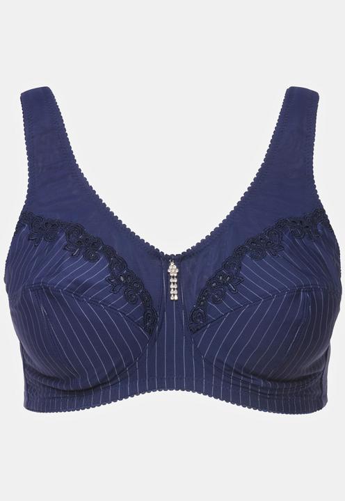 Actual product image Ulla Popken Kelly Pinstripe Support Bra (110 D)