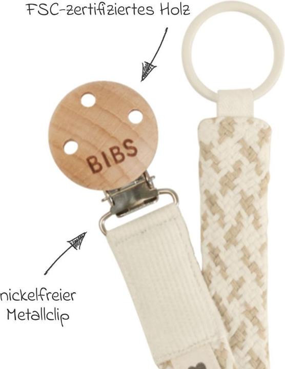 Actual product image Bibs Clip Braided (1 x, from birth)