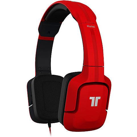 MadCatz Tritton Kunai Mobile Stereo Headset, Kopfhörer, Rot