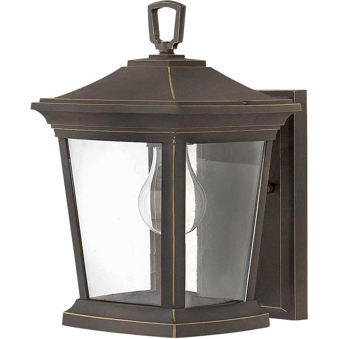 Elstead Lighting, Wandleuchte + Deckenleuchte, Bromley Aussen-Wandleuchte E27 Ölgeriebene Bronze IP44 (E27)