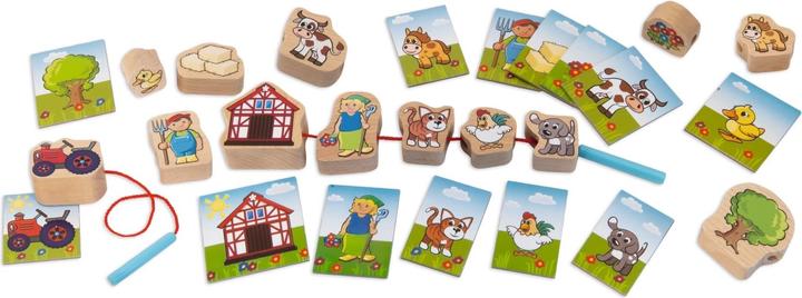 Eichhorn Houten Rijgspel, 13dlg.