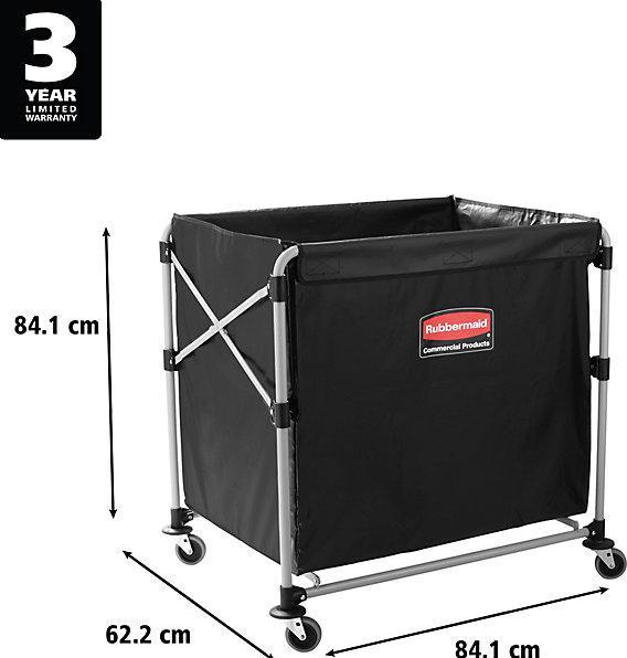 Productafbeelding Rubbermaid X-CART FRAME 300L - Alleen frame (100 kg)