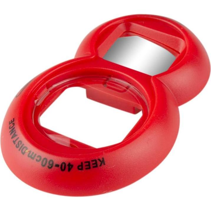 JTI Selfie-Objektiv mit Spiegel, Instax Mini 7s/8/8+/9 - Rot, Selfie Stick, Rot