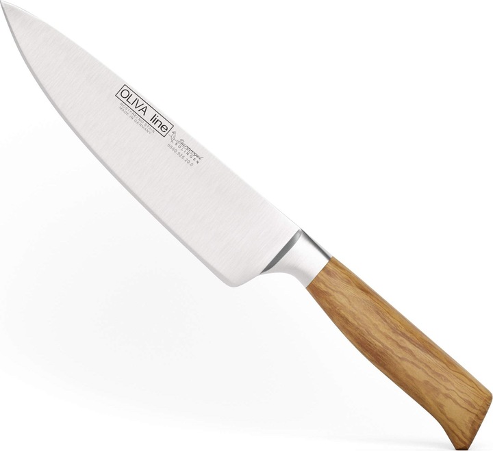 Burgvogel Solingen Chef's knife 20cm, olive wood (20 cm)