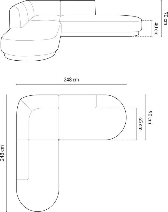 Produktbild Micadoni Miley (Ecksofa)