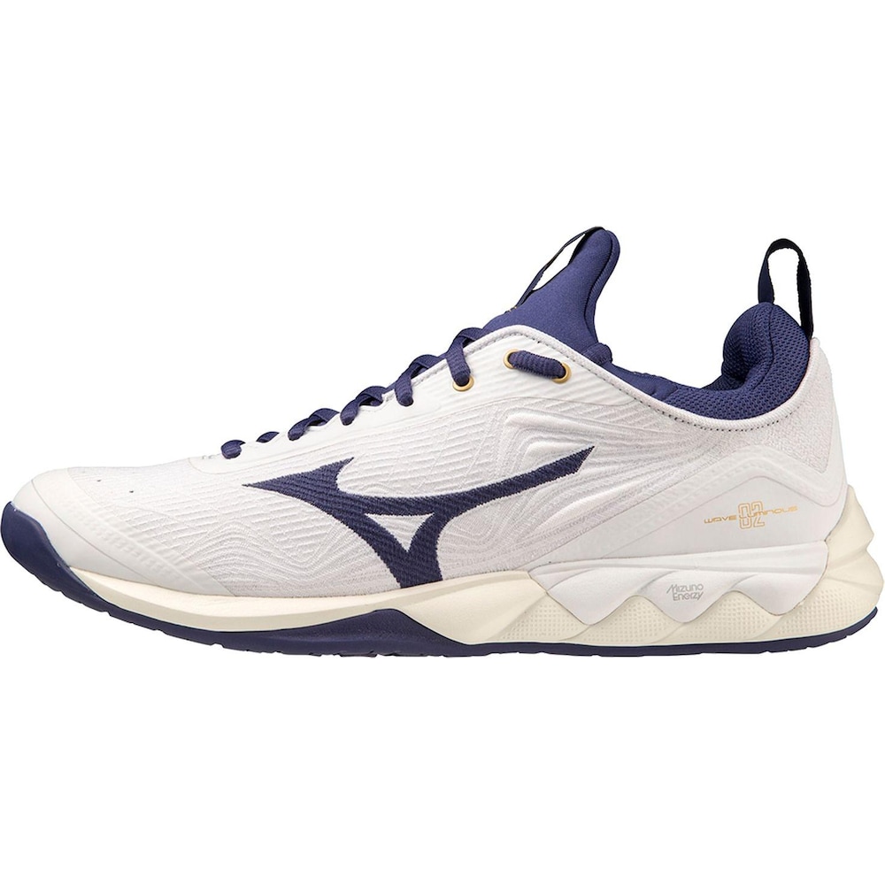 Mizuno, Herren, Hallenschuhe, Wave Luminous 2 (46), Weiss