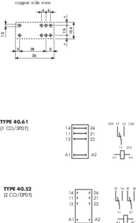 Actual product image Finder Plug-in/print relay, Series 40.52