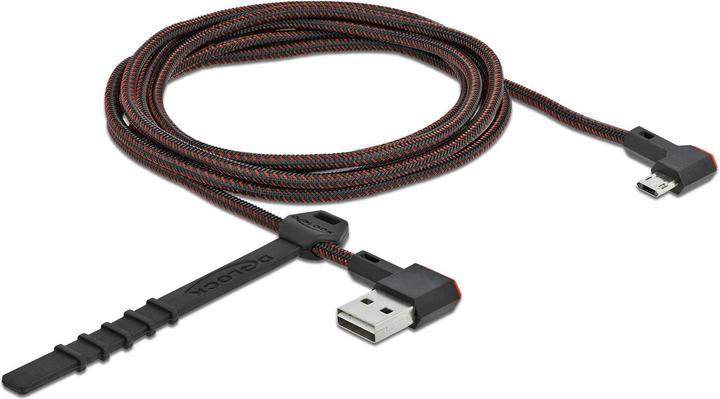 Image du produit Delock Câble USB 2.0 EASY USB, A-MicroB coudé 2 m (2 m, USB 2.0)