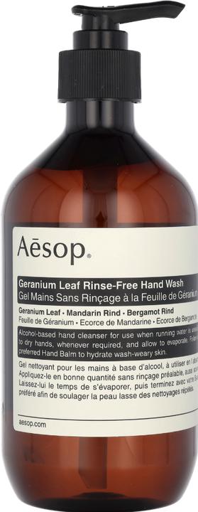 Productafbeelding Aesop Geraniumblad handwasmiddel zonder spoelen (Vloeibare zeep, 500 ml)