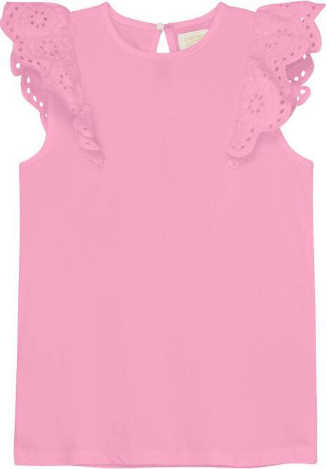 Produktbild Creamie Shirt ärmellos mit Spitzen (116)