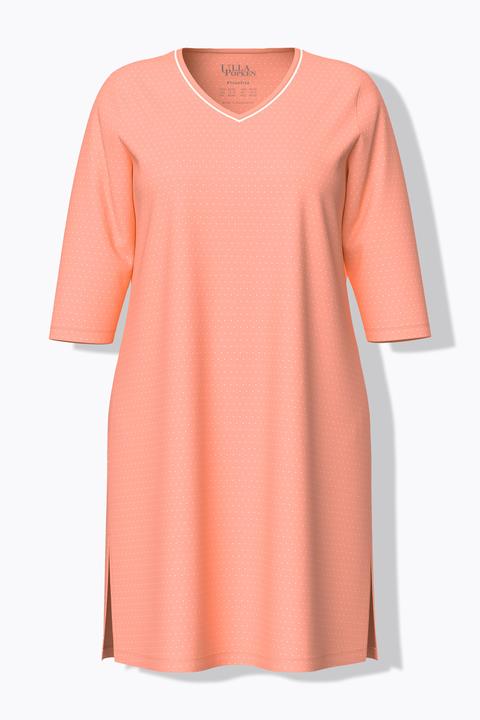 Produktbild Ulla Popken Bigshirts, 2er-Pack, Rundhals/ V-Ausschnitt, 3/4-Arm (42, 44)