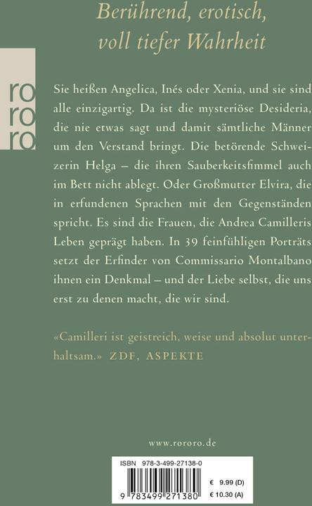 Produktbild Frauen (Deutsch, Andrea Camilleri, 2017)