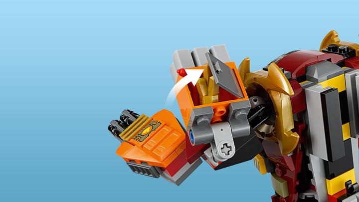 Actual product image LEGO Ninjago Treasure Digger M.E.C. (70592, LEGO Ninjago)