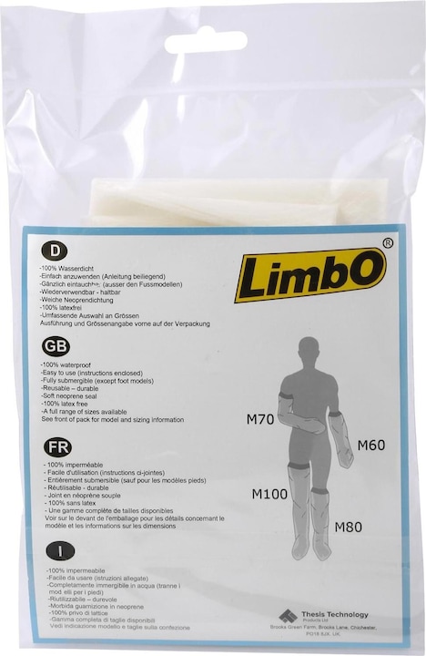 Produktbild Limbo Badeschutz 30cm Hand Erwachsene wasserdicht (Toilette, Duschen / Baden)