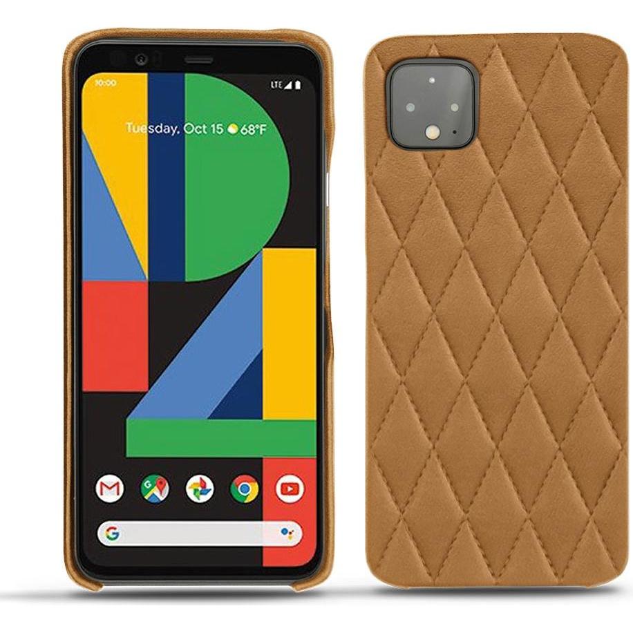 Thumbnail - Noreve Lederschutzhülle (Google Pixel 4 XL), Smartphone Hülle, Braun