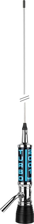 Produktbild Lemm CB-Antenne Turbo 2001 CENTROTETTO AT2001PL ohne Kabel, Länge 200 cm, Gewinn 6,5 dB, 26–28,5 MHz