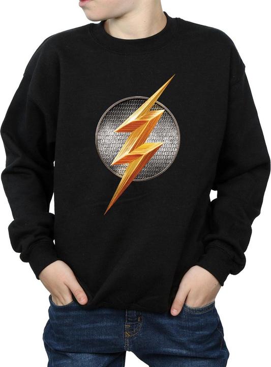 Produktbild Justice League Movie Flash Emblem Sweatshirt Jungen (140, 146)