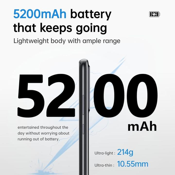 Actual product image Cubot Note 21 (128 GB, Black, 6.56", Dual SIM, 4G)