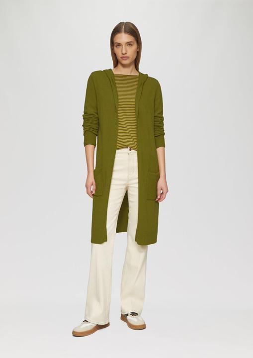 Immagine prodotto S.Oliver Strickjacke Long-Cardigan mit Kapuze (40)