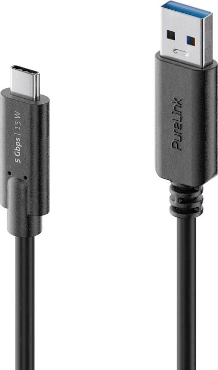 Produktbild Purelink USB A – USB C (2 m, USB 3.0, 5 W)