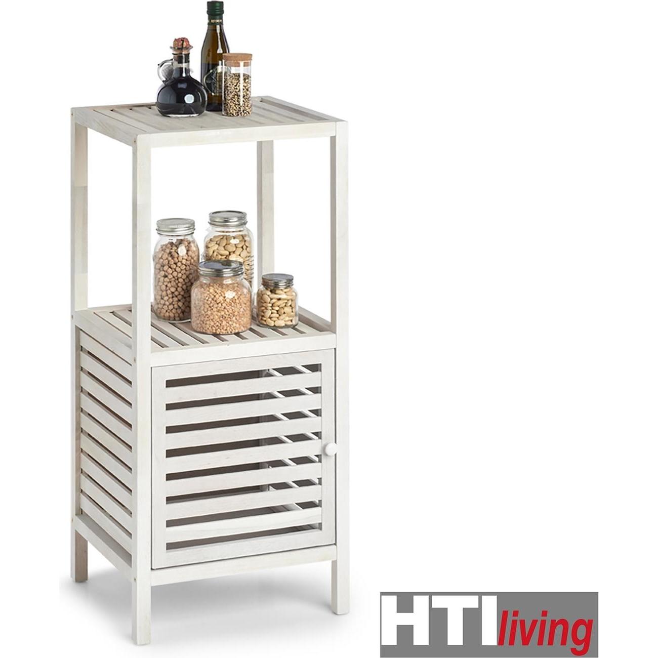 Thumbnail - HTI-Living, Badezimmerschrank, Badschrank mit Ablage, Walnussholz