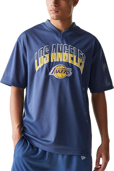 Actual product image New Era Mesh Jersey Oversized Shirt Los Angeles Lakers - M (M)