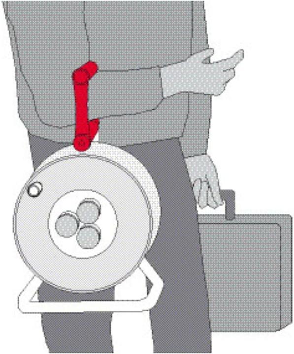 Actual product image Brennenstuhl 1206941 cable reel Standard Pro IP44 25 m H07RN-F 3G2.5 mmÂ² (25 m, 2.50 mm²)