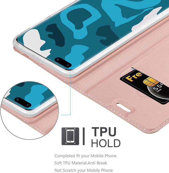 Actual product image Cadorabo Book Classy Style Cover (Huawei P40)