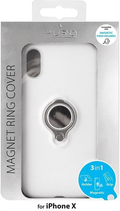 Produktbild Puro Cover Magnet Ring - Apple IPhone X - Xs (Apple iPhone X)