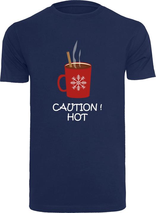 Merchcode Caution Hot T-Shirt Round Neck - 116921 (XL)