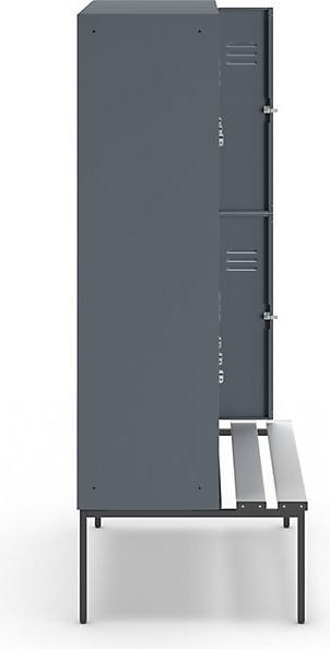 Actual product image Wolf Half height wardrobe with bench base (120 cm, 214 cm)